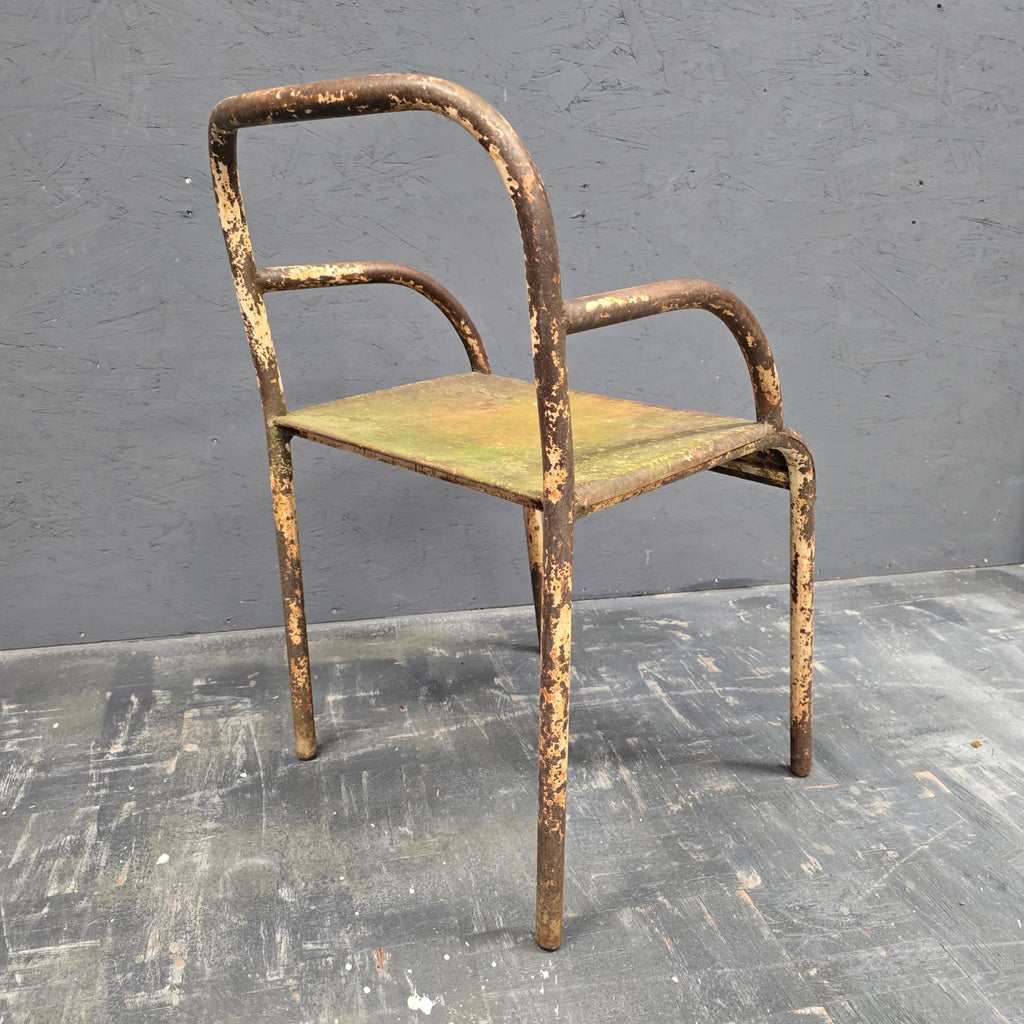 Industrial Metal Armchair
