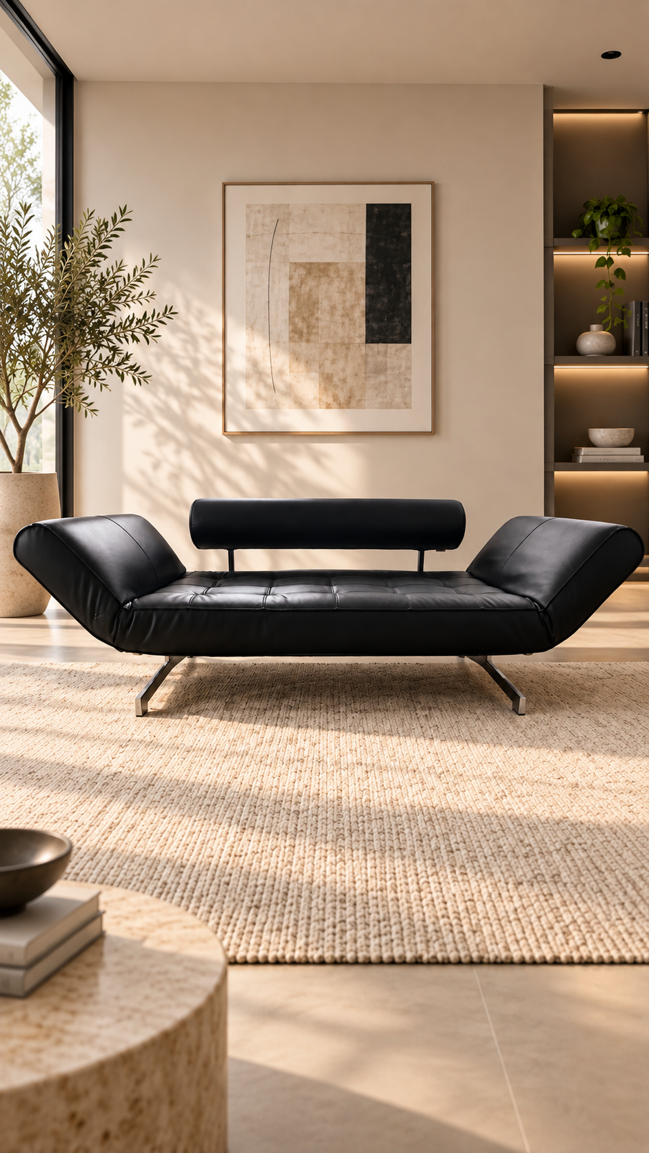 Innovation Living „Ghia Chrome“ Daybed – Per Weiss, 2007