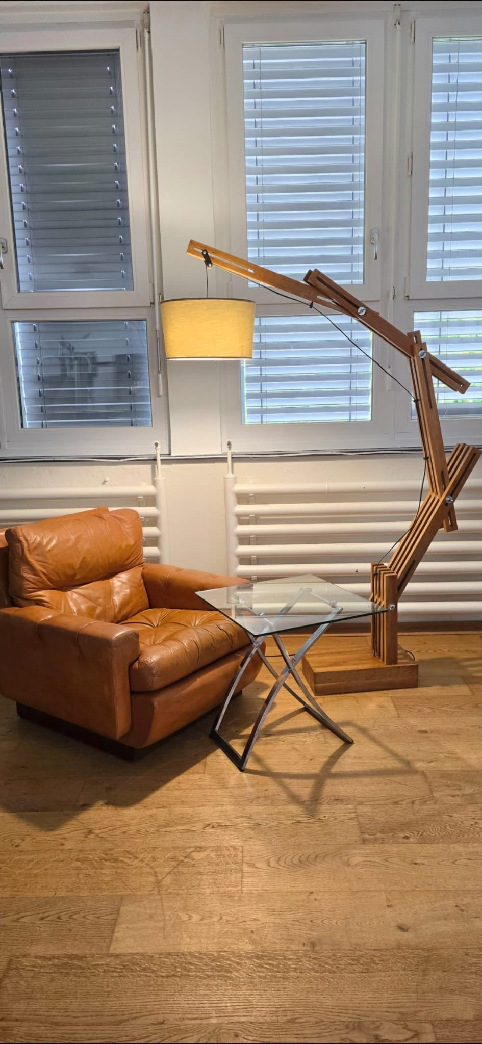 Daniel Pigeon Articulated Floor Lamp