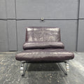 Leather Lounge Chair – 1970er Jahre