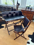 Campaign Desk & Safari Chair