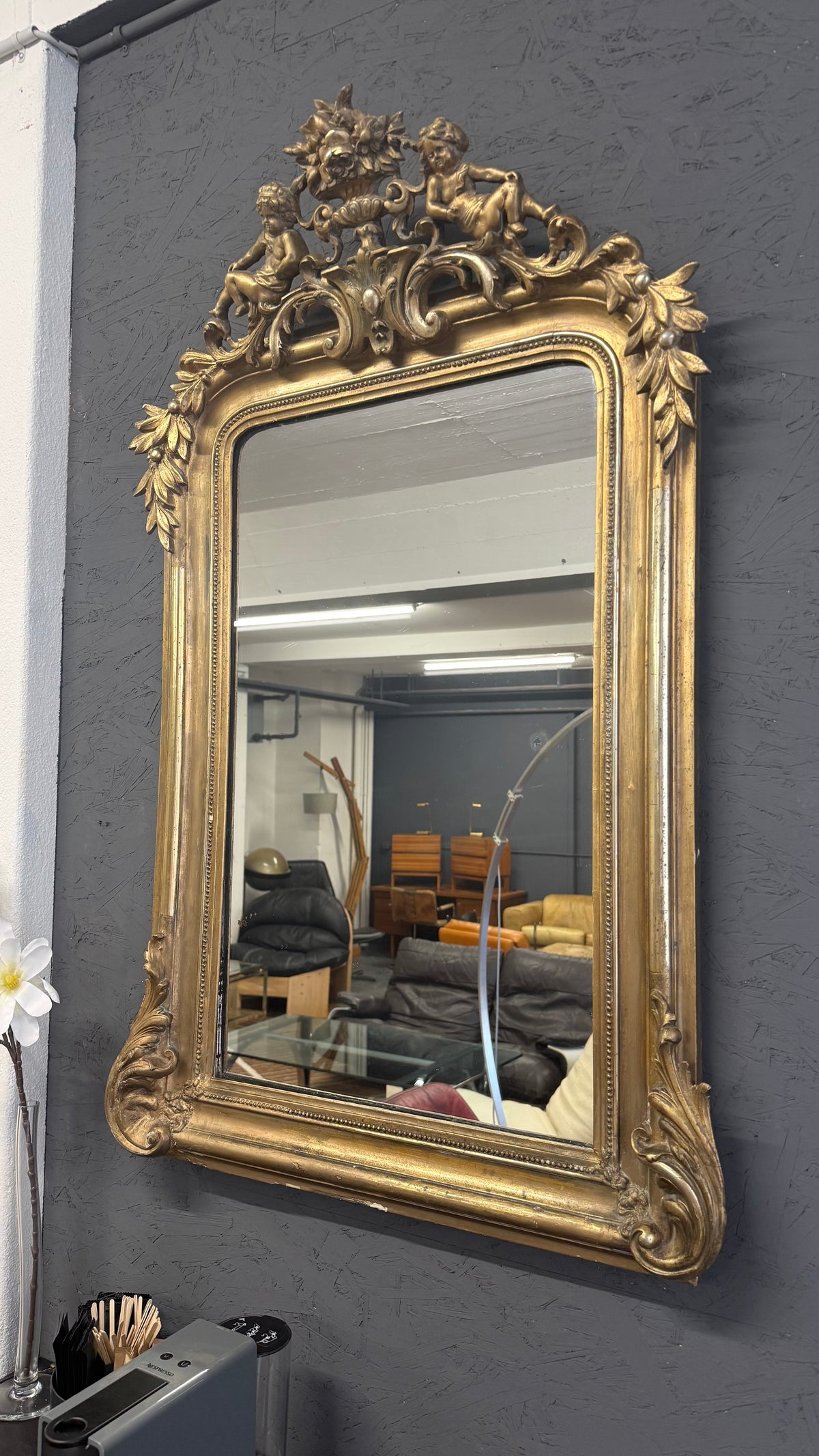 Louis Philippe Gilt Mirror – 19th Century