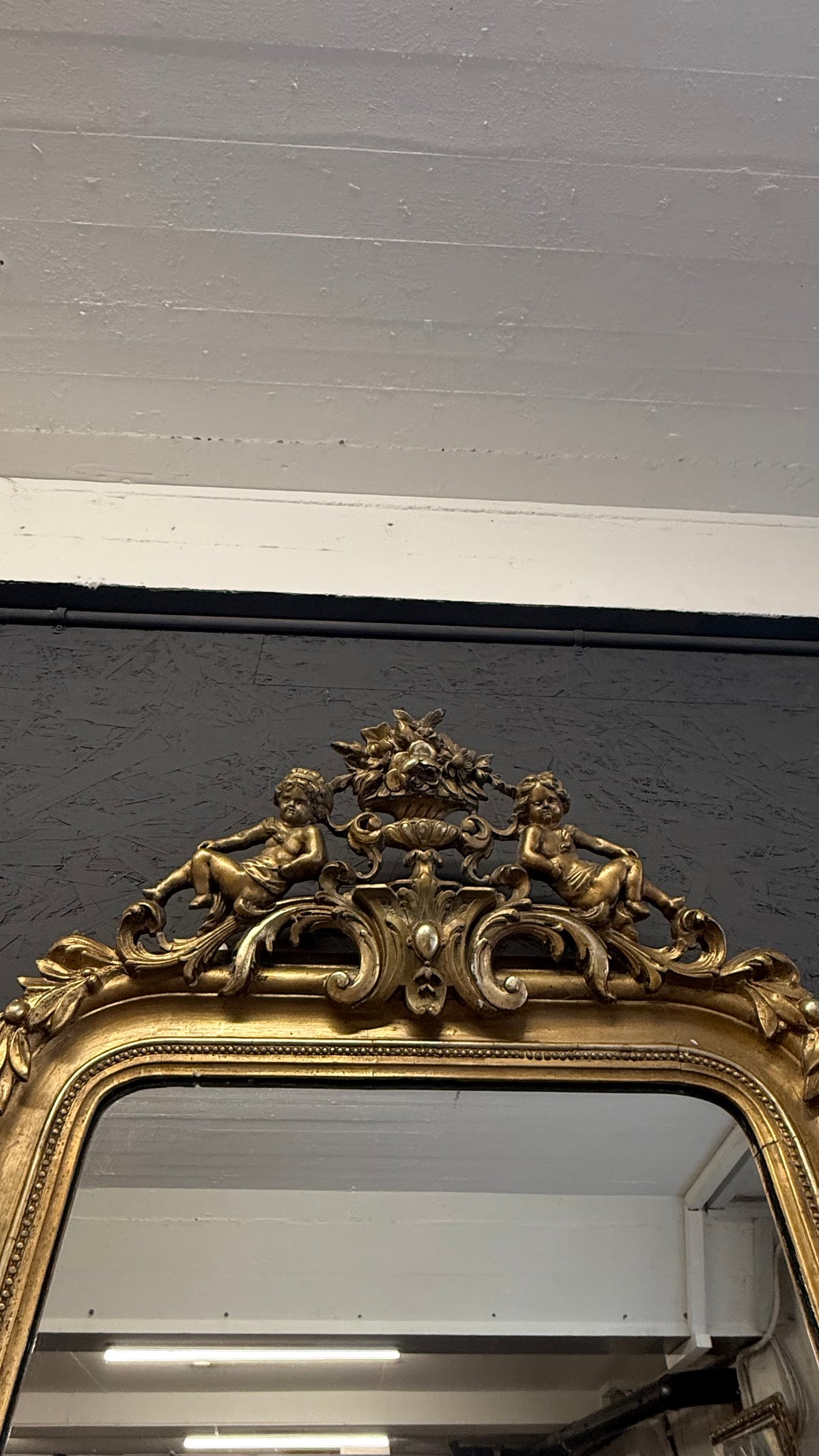 Louis Philippe Gilt Mirror – 19th Century