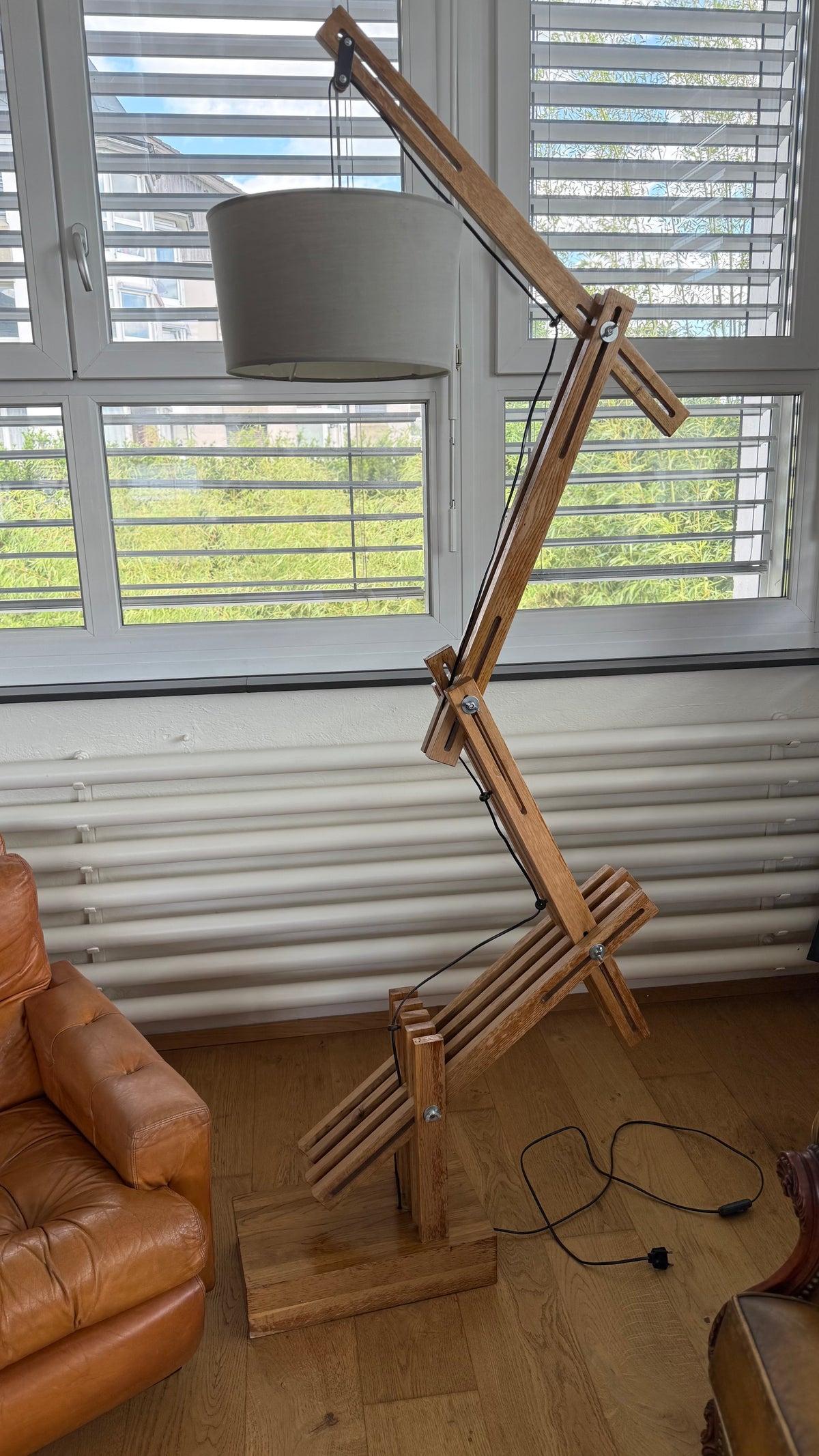 Daniel Pigeon Articulated Floor Lamp