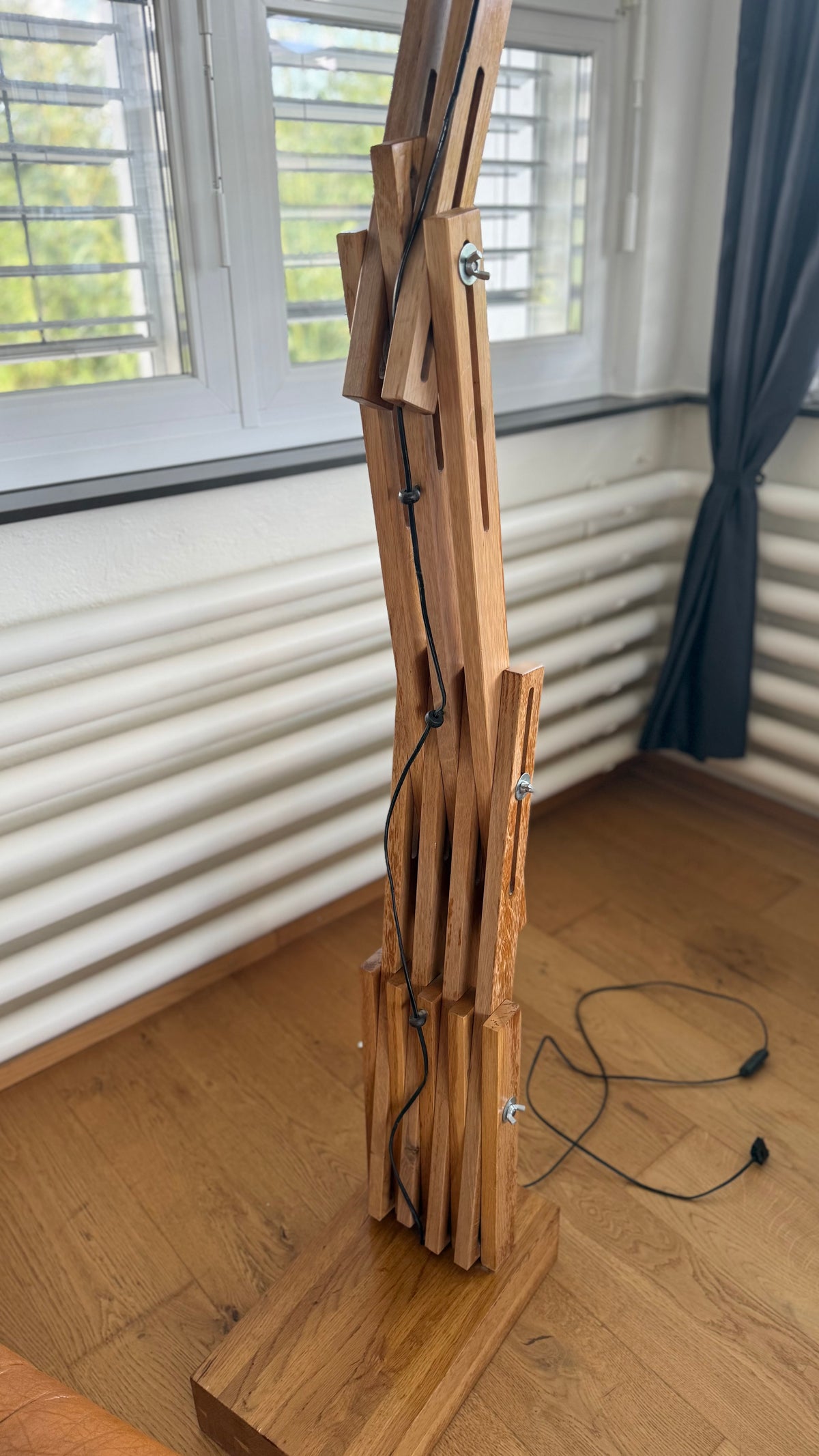 Daniel Pigeon Articulated Floor Lamp