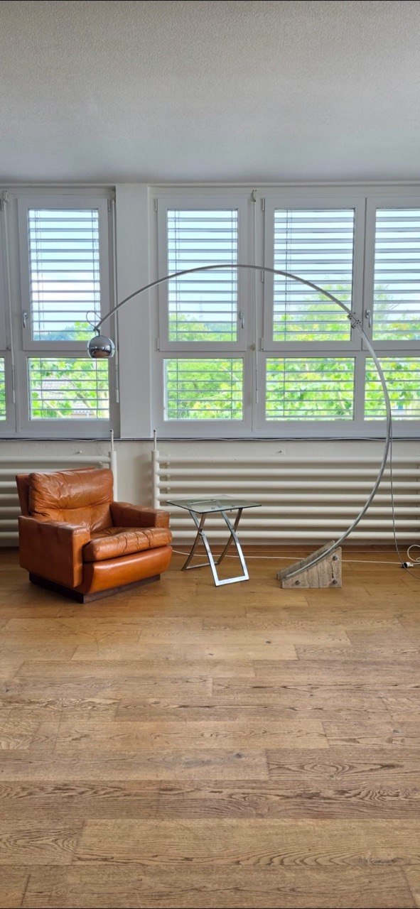 Harvey Guzzini Bogenlampe · 1970er