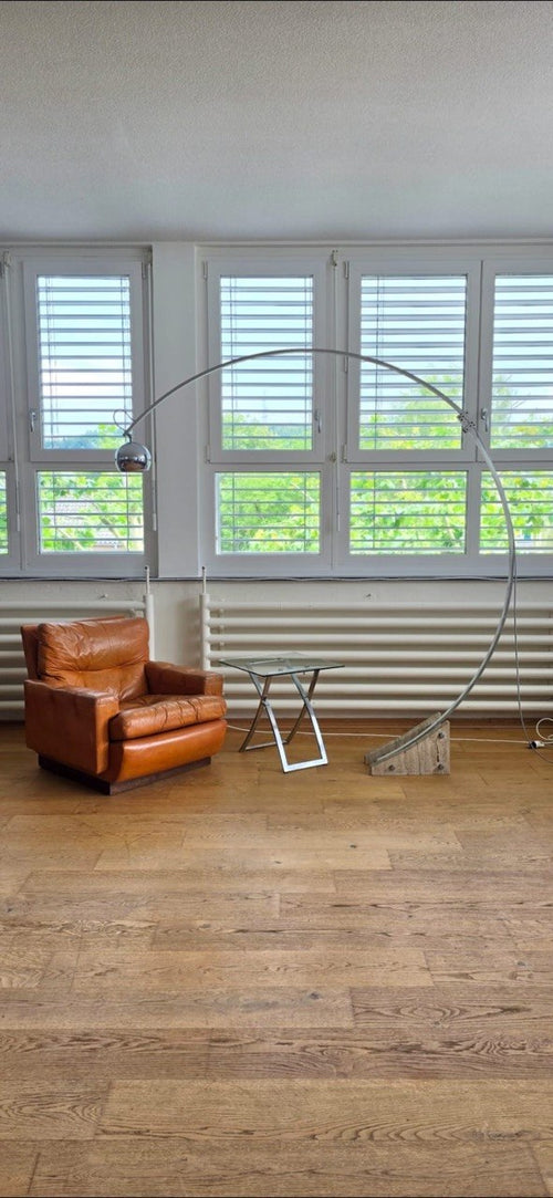 Harvey Guzzini Bogenlampe · 1970er