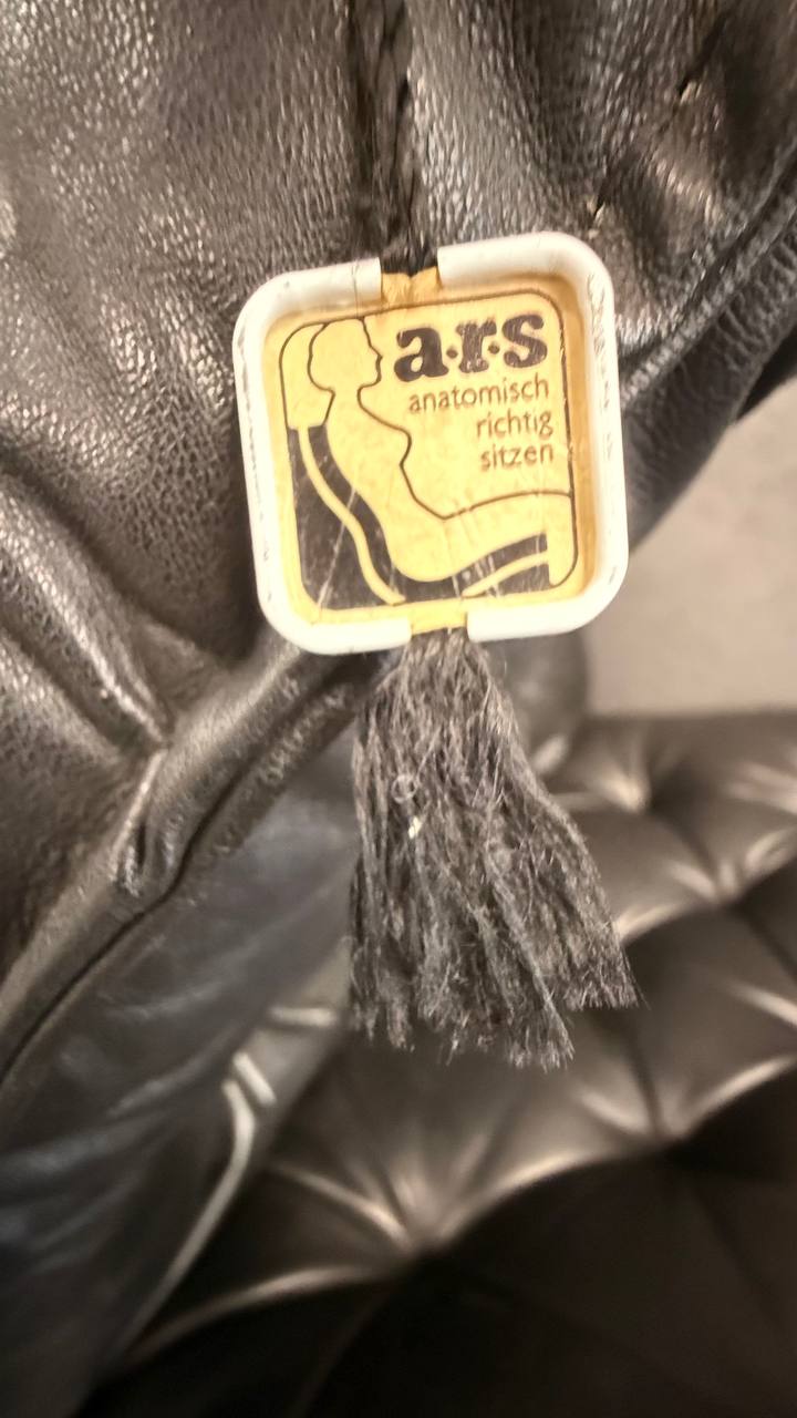 Modulare Ledersitzgruppe von a.r.s. / Intertime – 4 Elemente