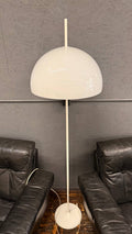 Vintage Stehlampe im Space-Age-Stil – Weiss
